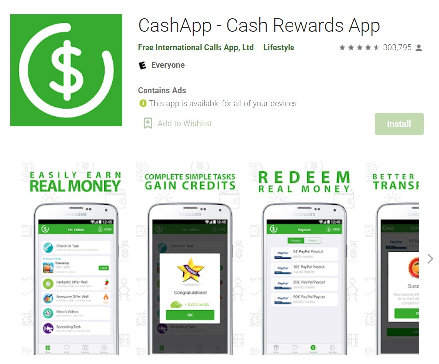 CashApp - Aplikasi Dapat Uang